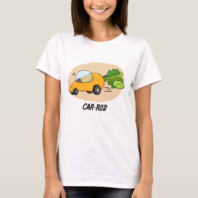 Camiseta Carrot Pun Engraçado (Frente)
