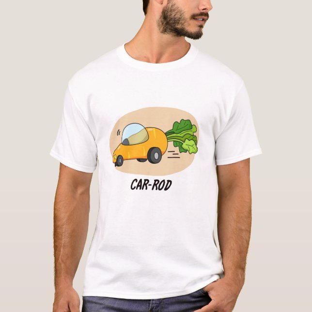 Camiseta Carrot Pun Engraçado (Frente)