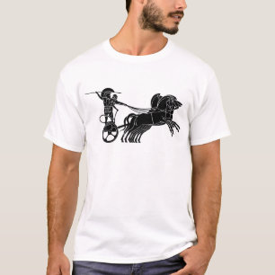 Camiseta Carruagem (carruagem de Cavalo), design alivio gre