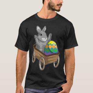 Camiseta Carruagem de ovos de Páscoa coalhada