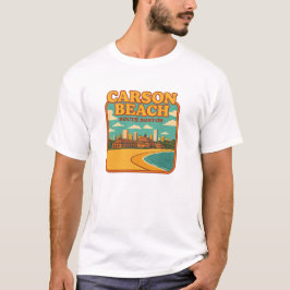 Camiseta Carson Beach Souvenir