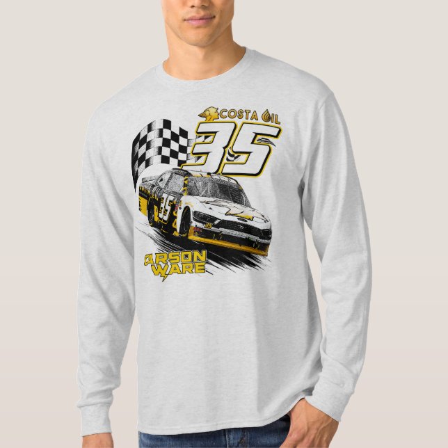 Camiseta Carson Ware 35 Carro Poconos (Frente)