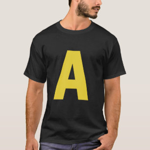 Camiseta Carta a Engraçado Grupo de Chipmunk Correspondente