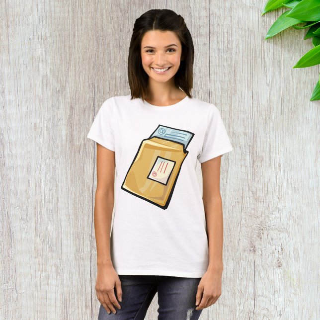 Camiseta Carta Comercial (Criador carregado)