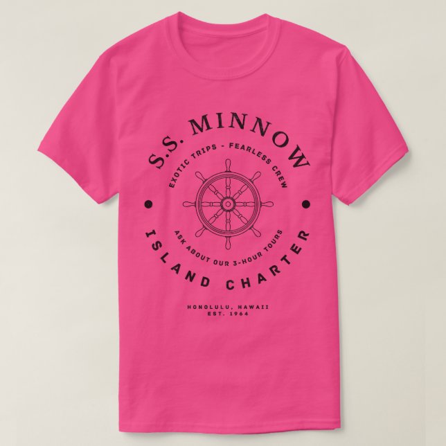 Camiseta Carta das Pequenas Ilhas da SS - 2 (Frente do Design)