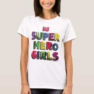 Camiseta Carta de Cidade de Super Heróis DC