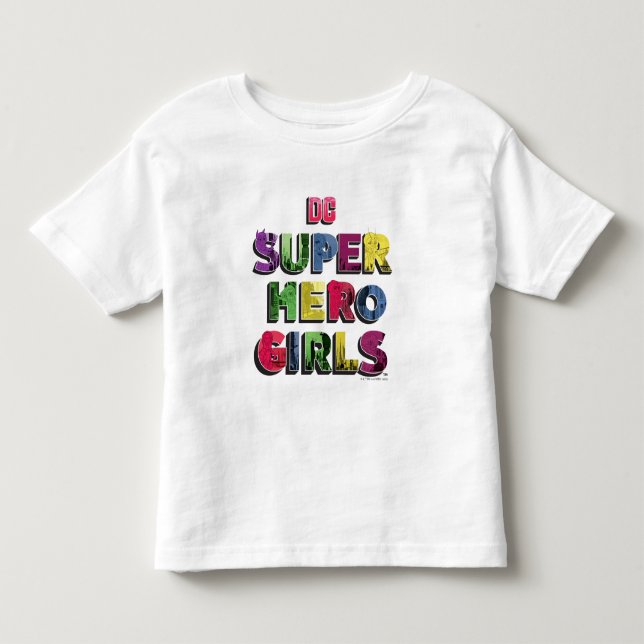 Camiseta Carta de Cidade de Super Heróis DC (Frente)