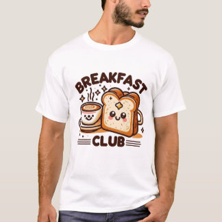 Camiseta Carta de colheita do clube Breakfast