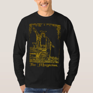 Camiseta Carta de Tarô Antiga O Mago Carta de Tarô