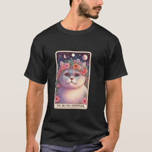 Camiseta Carta de Tarot British Shorthair