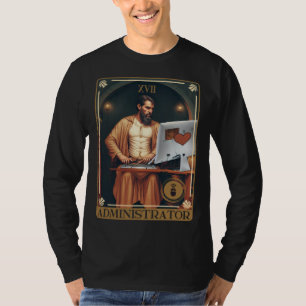 Camiseta Carta de Tarot do Administrador