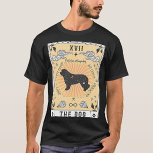 Camiseta Carta de Tarot O Cão Catalan OvelhaEspaço Celestia