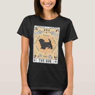 Camiseta Carta de Tarot O Cão Havanês Espaço Celestial Galá
