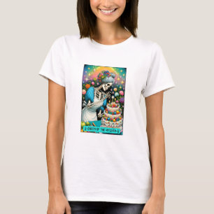 Camiseta Carta de Tarot Rainha da Cozinha