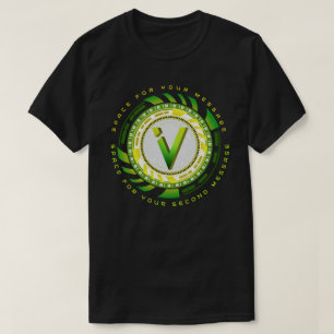 Camiseta Carta de Tecnologia Futurista V Tipografia Texto P