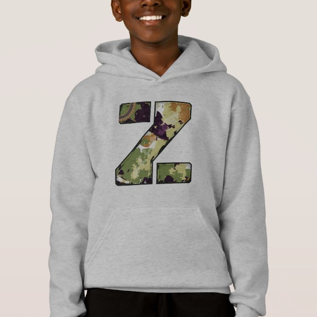 Camiseta Carta Militar em Z  (Frente)