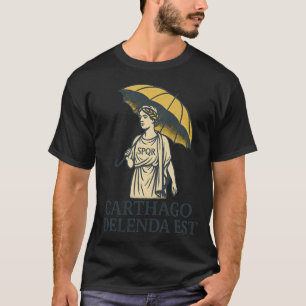 Camiseta Cartago Deve Ser Destruída EST SPQR