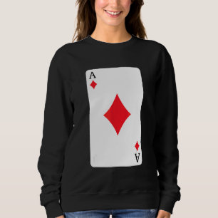 Camiseta Cartão Ace De Ouros Jogando