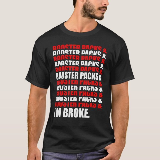 Camiseta Cartão Comercial Tcg Magic Trading Boster Pack C (Frente)