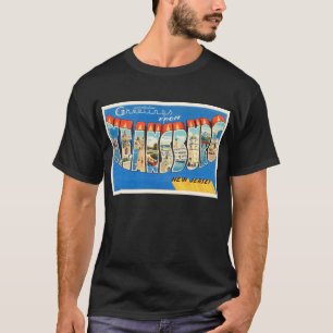 Camiseta Cartão das viagens vintage de Keansburg New-jerse