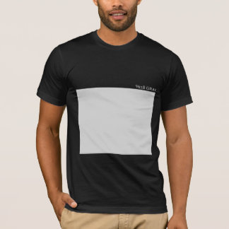 Camiseta Cartão de %18 cinzas para fotógrafo