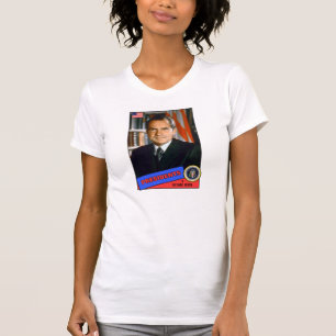 Camiseta Cartão de basebol de Richard Nixon