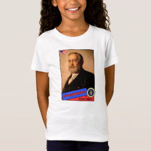 Camiseta Cartão de beisebol de Benjamin Harrison