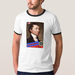 Camiseta Cartão de beisebol de James Monroe