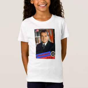 Camiseta Cartão de beisebol de Richard Nixon