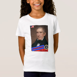 Camiseta Cartão de beisebol de William Henry Harrison