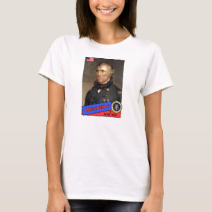 Camiseta Cartão de beisebol de Zachary Taylor