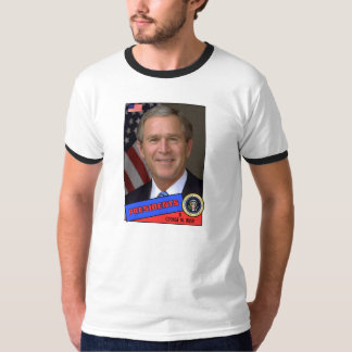 Camiseta Cartão de Beisebol George W. Bush