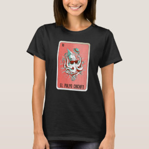 Camiseta Cartão de Bingo da Loteria de Gíria Mexicana El Pu