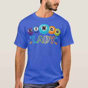 Camiseta Cartão de Bingo Vovó Jogador de Bingo Cartões P