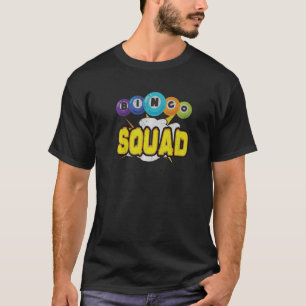 Camiseta Cartão de Bingo Vovó Jogador de Bingo Cartões P