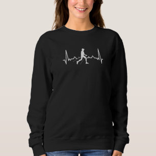 Camiseta Cartão de Caminhada Nórdica Heartbeat Cardio Hikin