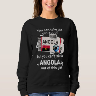 Camiseta Cartão de Embarque Angola Menina Angola Angola