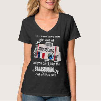 Camiseta Cartão de Embarque de Estrasburgo Garota de Estra