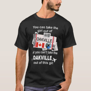 Camiseta Cartão de Embarque de Oakville Garota de Oakville