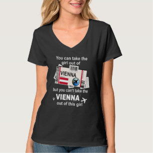 Camiseta Cartão de Embarque de Viena Garota de Viena Viena