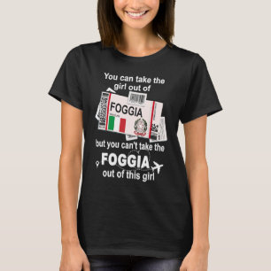 Camiseta Cartão de Embarque Foggia Garota de Foggia Foggi