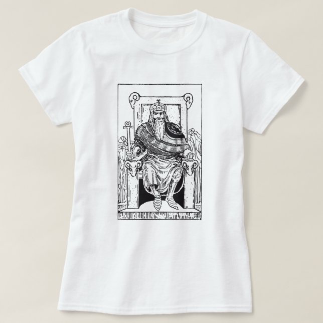 Camiseta Cartão de Imperador (Frente do Design)