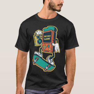 CAMISETA CARTÃO DE JOGO RETRO