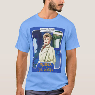 Camiseta Cartão de leitura de Jessica Fletcher Assassinato 