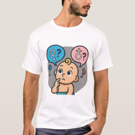 Camiseta Cartão de pesquisa de nome para chá de bebê