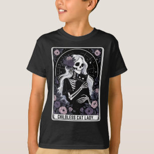 Camiseta Cartão de Tarô Gótico Gótico Gótico Isolado para G