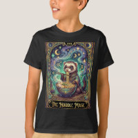 Cartão de Tarot de Ramen Comendo Furão Japonês Kaw