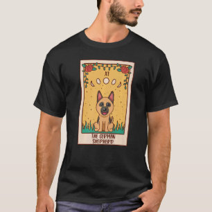 Camiseta Cartão de Tarot Magia Oculta Ocultismo Cachorro Pa