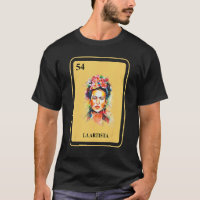 Cartão La Artista Bingo Mexicano Tradicional Mulhe