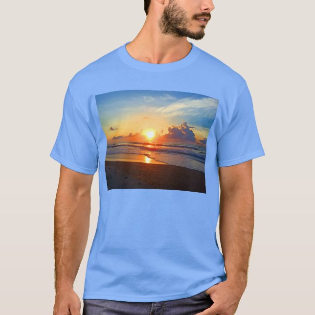 Camiseta Cartão-postal Sun Oceano (Frente)
